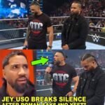 “No Yeet, No Peace: Jey Uso Breaks Silence After Roman Reigns’ SmackDown Decree – Jimmy Uso Reaches Out”