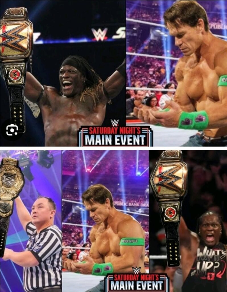 SHOCKING UPSET: R-TRUTH DEFEATS JOHN CENA FOR UNDISPUTED CHAMPIONSHIP AT SATURDAY NIGHT’S MAIN EVENT