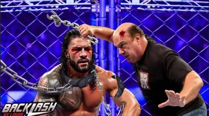 WWE Raw, Paul Heyman delivered a shocking betrayal by launching a brutal attack on Roman Reigns inside a steel cage,