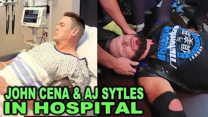 John Cena & AJ Styles in Hospital After Vicious Bloodline Attack on SmackDown β WWE News