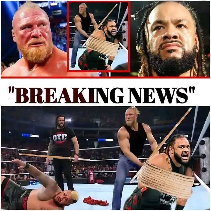 UNBELIEVABLE ‼️BROCK LESNAR JUST MADE A MASSIVE RETURN AND ATTACKED JACOB FATU!