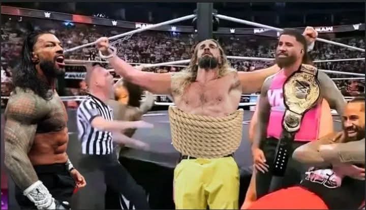 SHOCK ATTACK! Roman Reigns & The Usos Brutally Smash Seth Rollins on WWE SmackDown in Ruthless Reunion