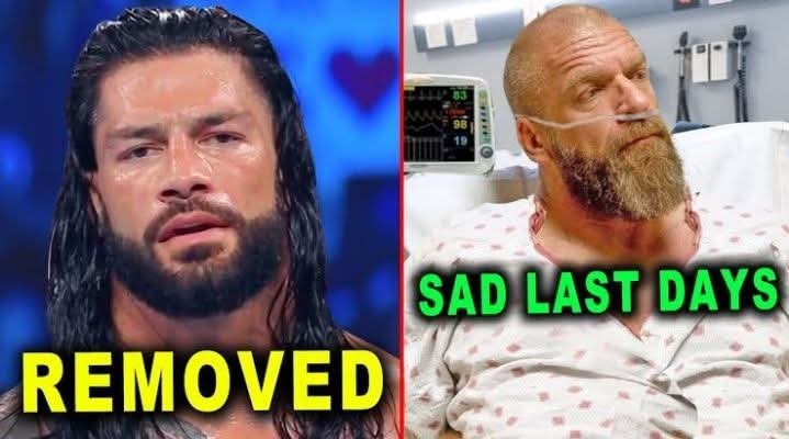 OMG: Sad News — Roman Reigns Officially Removed from WWE! Triple H Breaks Down in Emotional Farewell