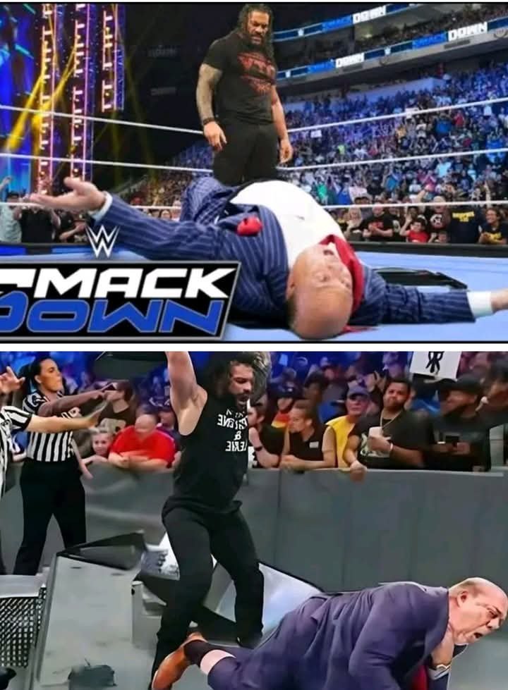 Roman Reigns Destroys Paul Heyman in Shocking SmackDown Showdown