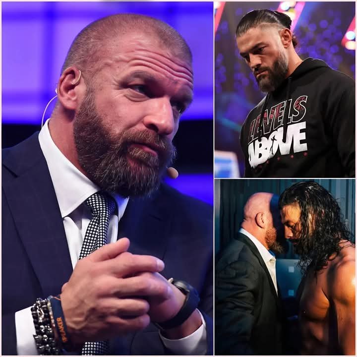 “He Hid His Pain for Us” – Triple H Breaks Silence on Roman Reigns’ Secret Struggle