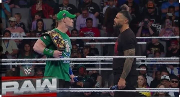 Finally! Roman Reigns Confronts John Cena Face to Face on WWE Dark Raw – Issues Challenge for the Undisputed Championship!