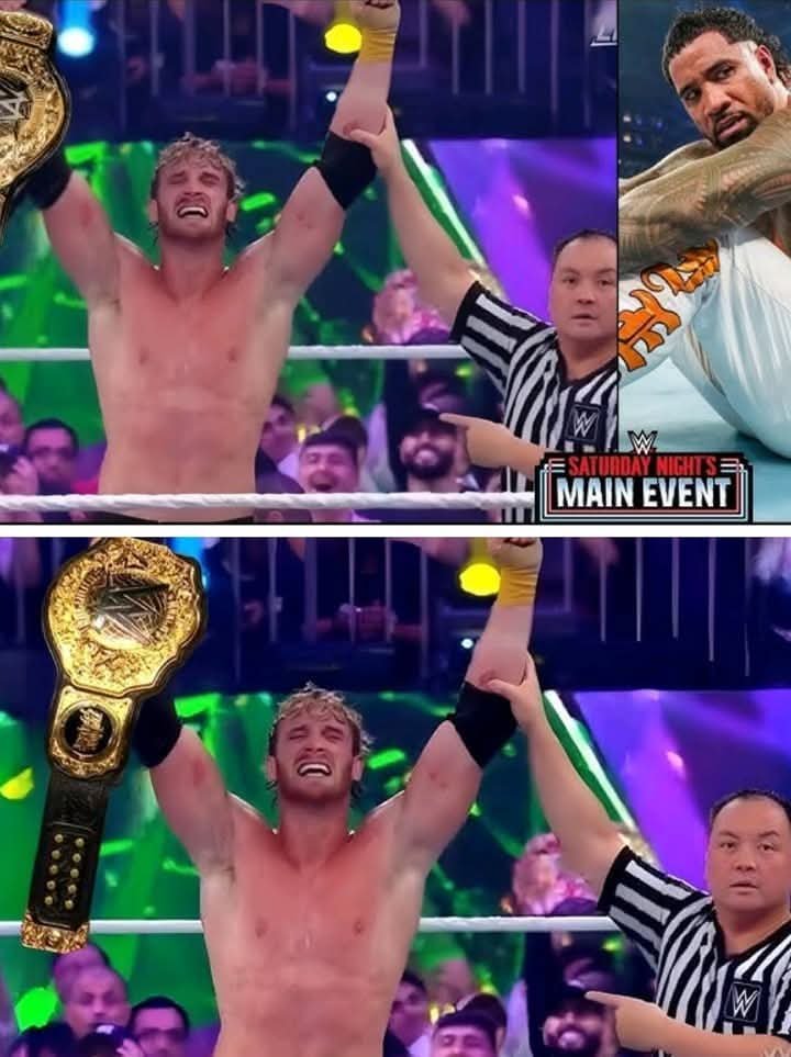 Logan Paul Shocks the WWE Universe: Defeats Jey Uso to Win World Heavyweight Championship