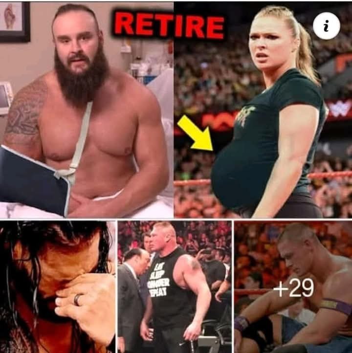 10 WWE Superstars Who Were Forced to Retire – Ronda Rousey & Braun Strowman Lead the Shocking List