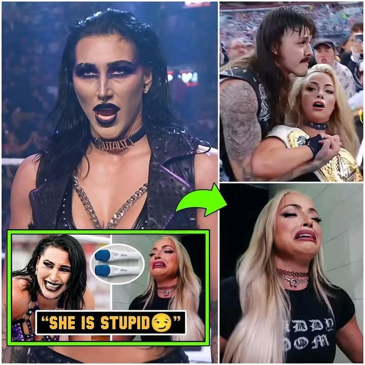 SHOCKING TWIST: RHEA RIPLEY REACTS TO LIV MORGAN’S BOMBSHELL PREGNANCY CLAIM INVOLVING DOMINIK MYSTERIO