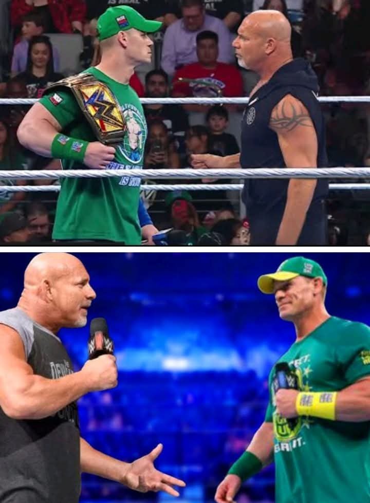 BILL GOLDBERG RETURNS TO WWE SMACKDOWN: FACE-TO-FACE WITH UNDISPUTED CHAMPION JOHN CENA – MATCH CONFIRMED!