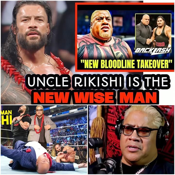 ROMAN REIGNS REVEALS RIKISHI AS THE NEW WISE MAN, TAKING OVER FROM PAUL HEYMAN