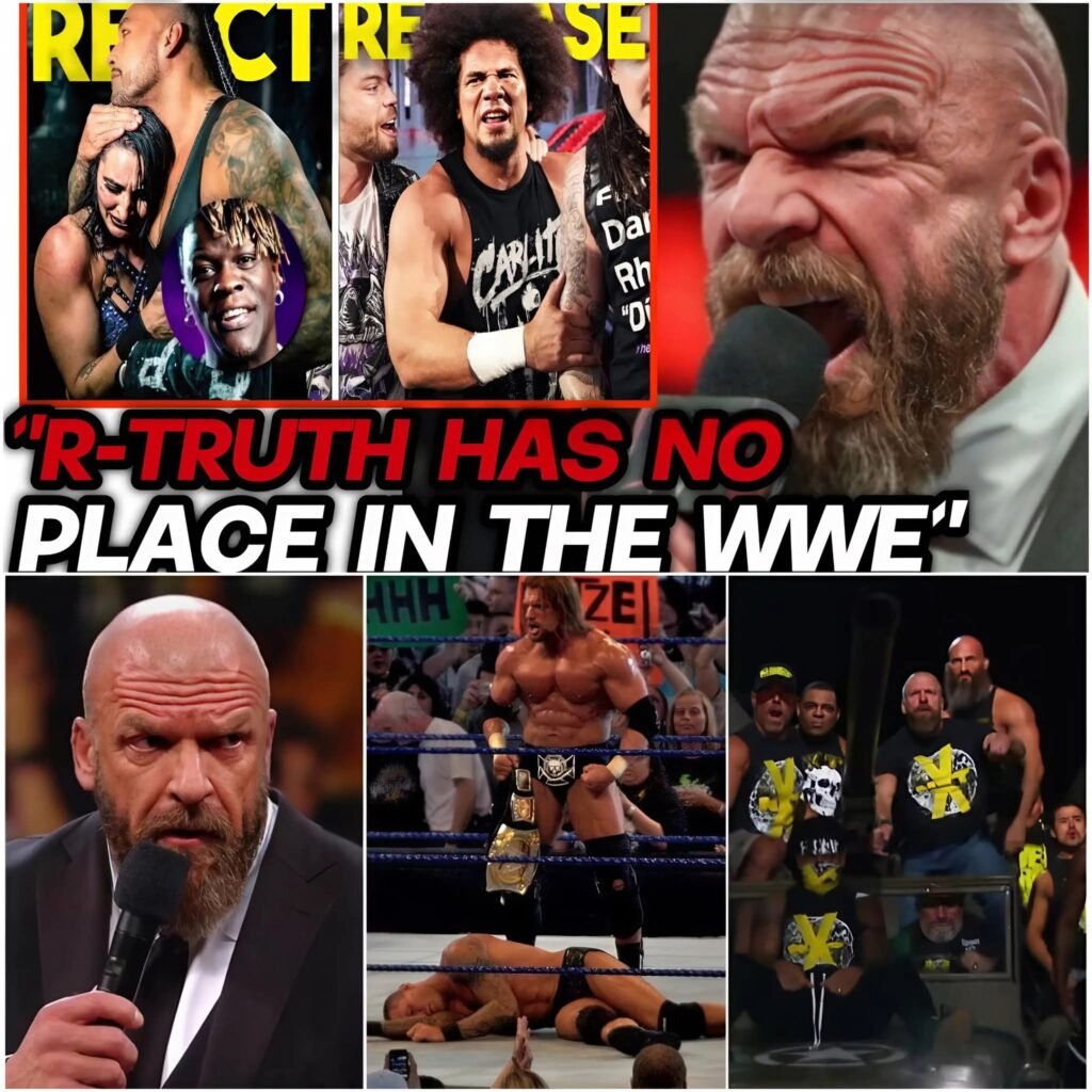 “5 HOURS AGO! TRIPLE H ADDRESSES THE SHOCKING RELEASE OF WWE VETERANS R-TRUTH AND CARLITO – YOU WON’T BELIEVE WHAT HE SAID!”