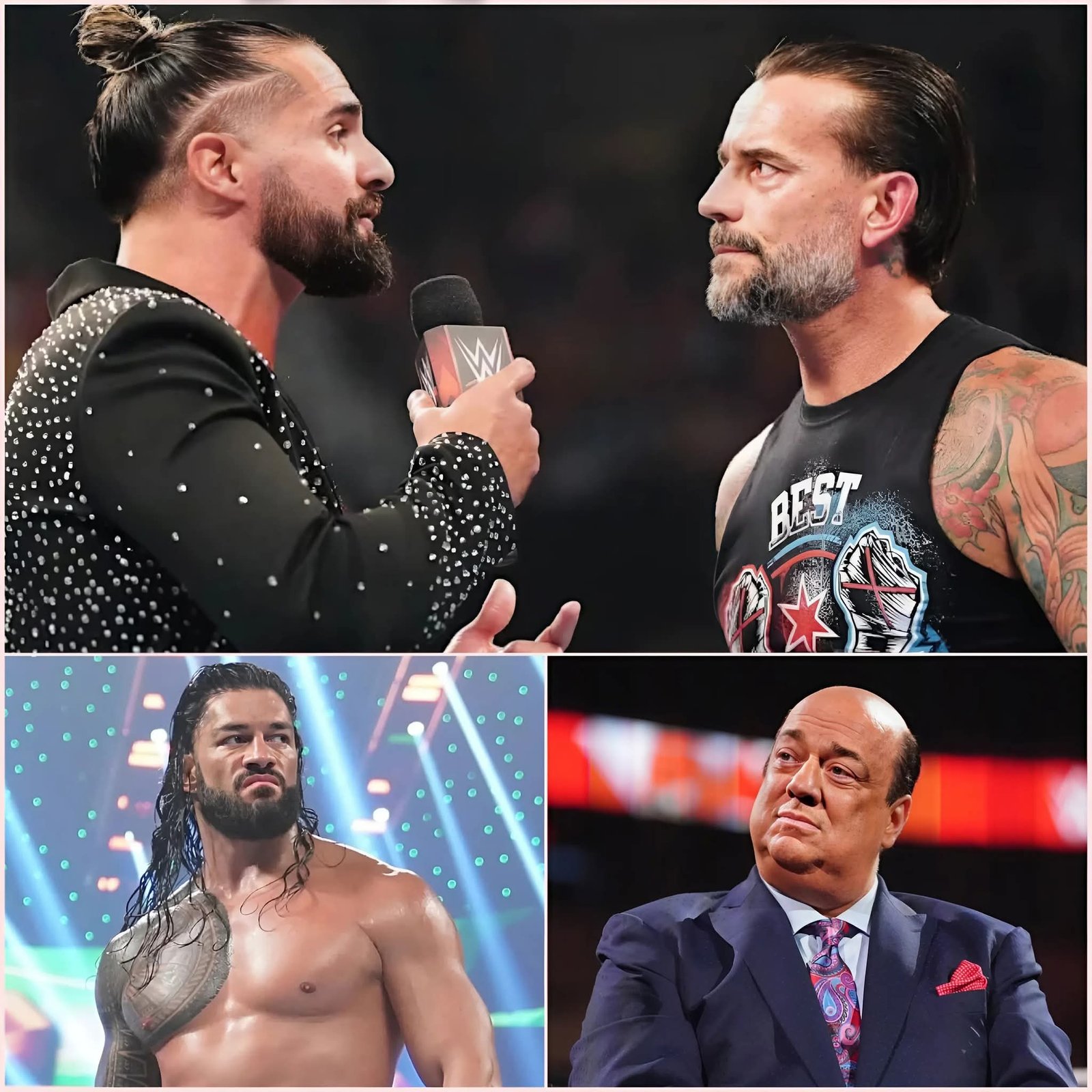 LEAKED SECRET CONVERSATION: Seth Rollins Warns CM Punk About Roman Reigns, Paul Heyman Joins In With Shocking Attack