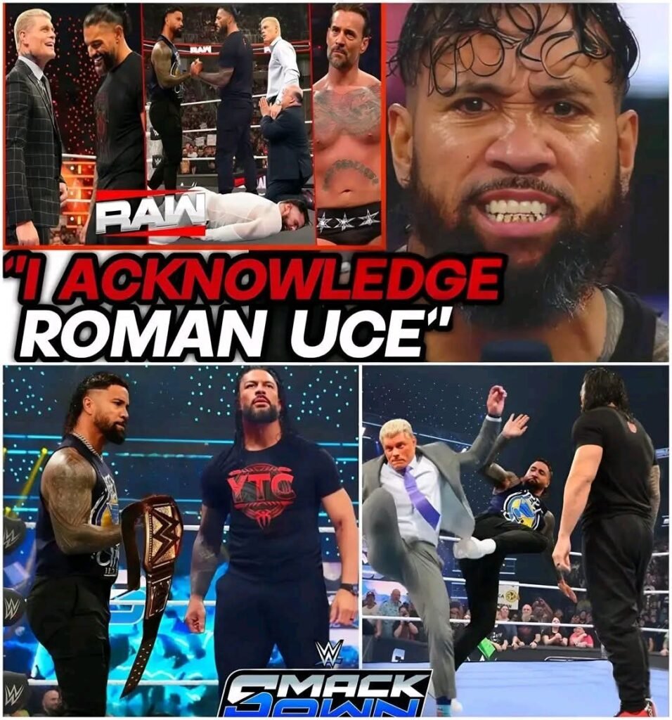 JEY USO AND CODY RHODES SAVED BY “THE BIG DOG” ROMAN REIGNS – A NEW FACTION RISES BEFORE MONEY IN THE BANK?! 😱