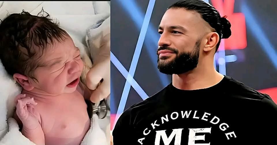 Congratulations 🥳 American Pro. Wrestler Roman Reigns Welcomes Second Child❤️❤️