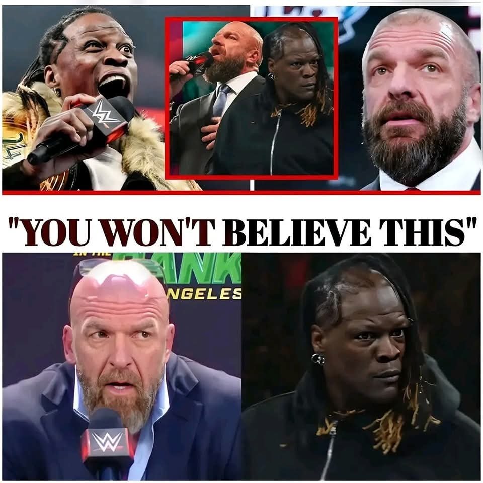 BREAKING NEWS: R-TRUTH SHOCKS THE WWE UNIVERSE – REVEALS WHY HE IGNORED TRIPLE H’S CALL