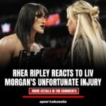 Rhea Ripley reacts to Liv Morgan’s unfortunate injury on WWE RAW; breaks character
