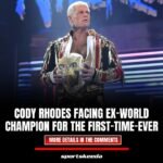 Cody Rhodes is officially set to face ex-World Champion for the first time ever next week on RAW