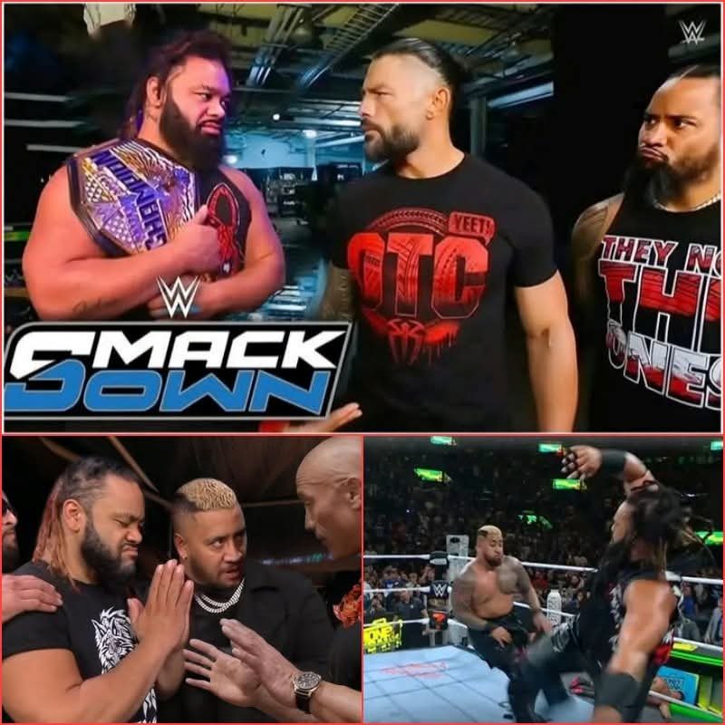 Jacob Fatu SHOCKS WWE Universe by Aligning with Roman Reigns & Jimmy Uso After Betraying Solo Sikoa