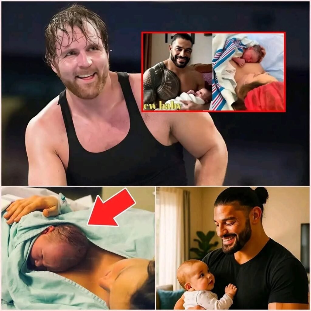 SETH ROLLINS AND MOXLEY PAY TRIBUTE TO ROMAN REIGNS FOR HIS NEW BORN CHILD