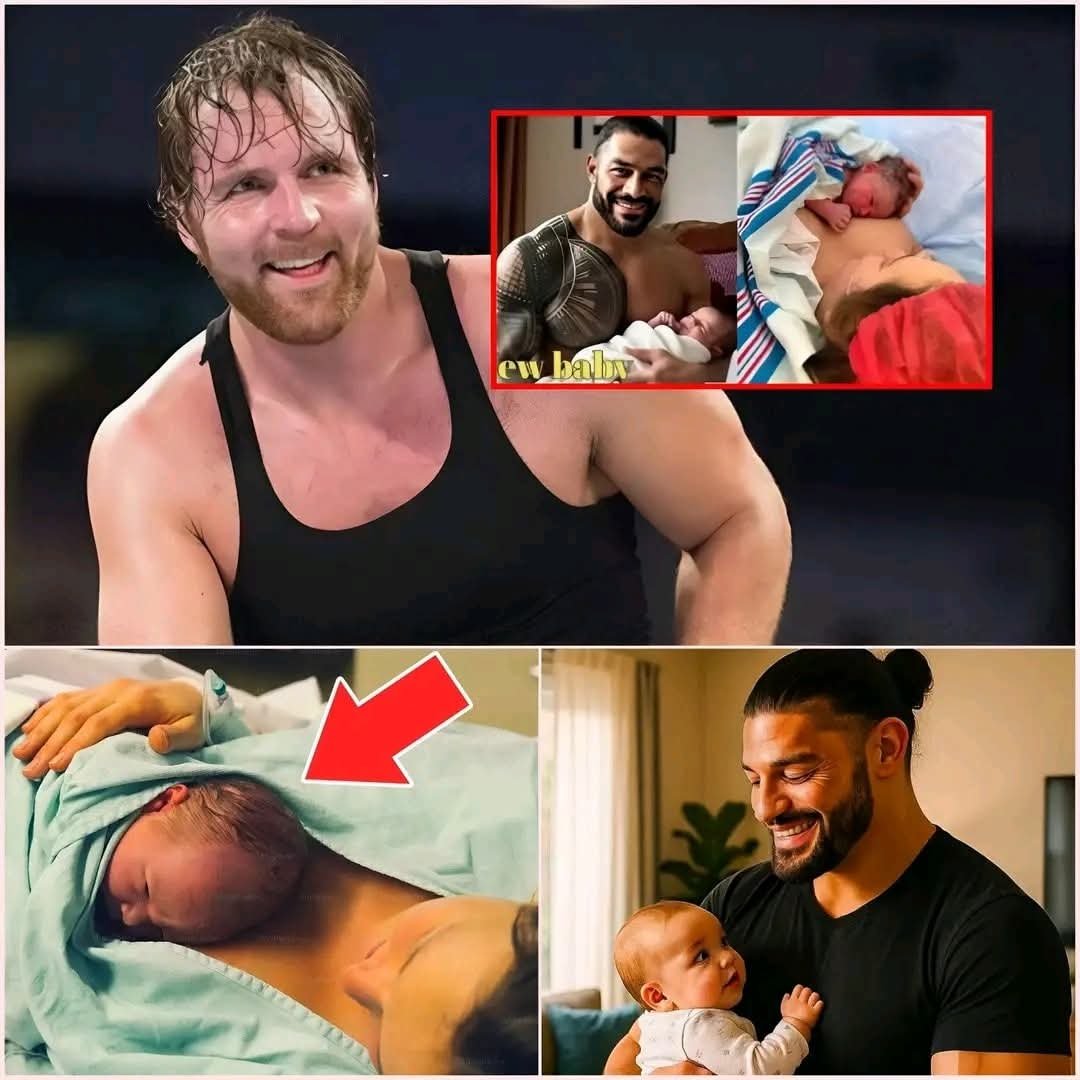 SETH ROLLINS AND MOXLEY PAY TRIBUTE TO ROMAN REIGNS FOR HIS NEW BORN CHILD
