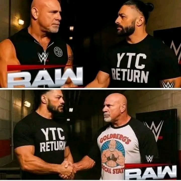 OTC’s Roman Reigns Congratulates Bill Goldberg After Huge Victory