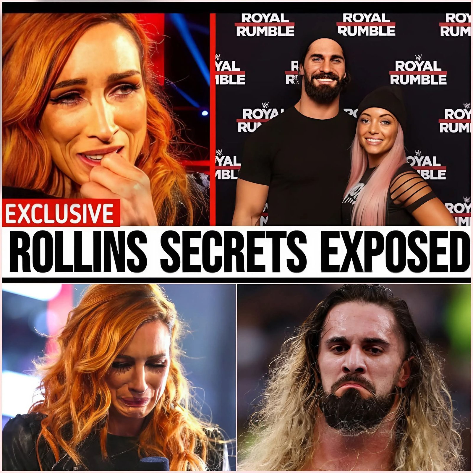 Wrestling’s Real-Life Drama Meets The Ring: Becky Lynch Reacts to Seth Rollins’ Bombshell