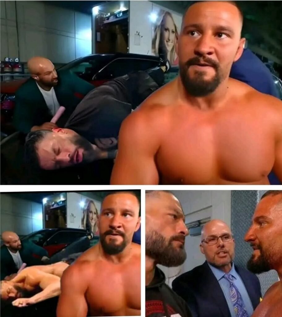 BRON BREAKKER LAUNCHES SHOCKING BACKSTAGE ATTACK ON ROMAN REIGNS AT WWE SMACKDOWN LIVE!