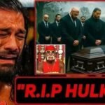 ROMAN REIGNS AND TRIPLE H PAY THEIR LAST TRIBUTE TO HULK HOGAN AFTER TRAGIC PASSING AT 71