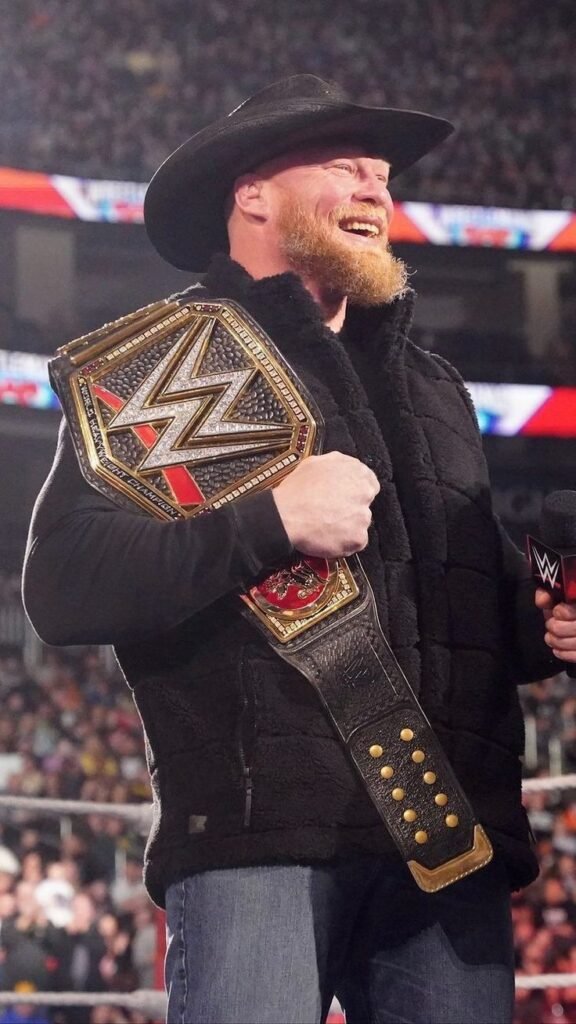 Brock Lesnar spotted after rumors WWE has banned him