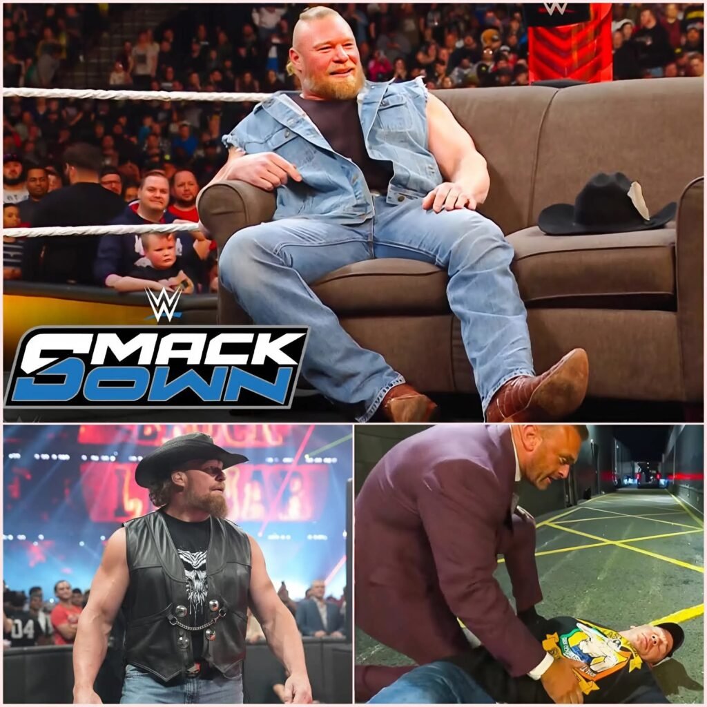 Brock Lesnar’s Return Teased on SmackDown—but Moment Stalled by Logan Paul Attack