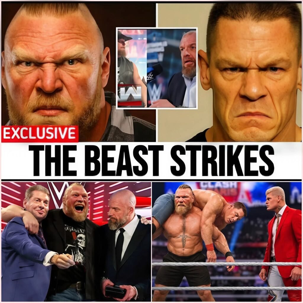 WWE Confirms Brock Lesnar for Clash in Paris: The Beast Returns to Destroy John Cena in France