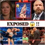 EMBARRASSING !! TRIPLE H HUMILIATES HIMSELF IN BIZARRE SEGMENT WITH RONDA ROUSEY ON LIVE TV : FANS LEFT IN DISBELIEF 😱