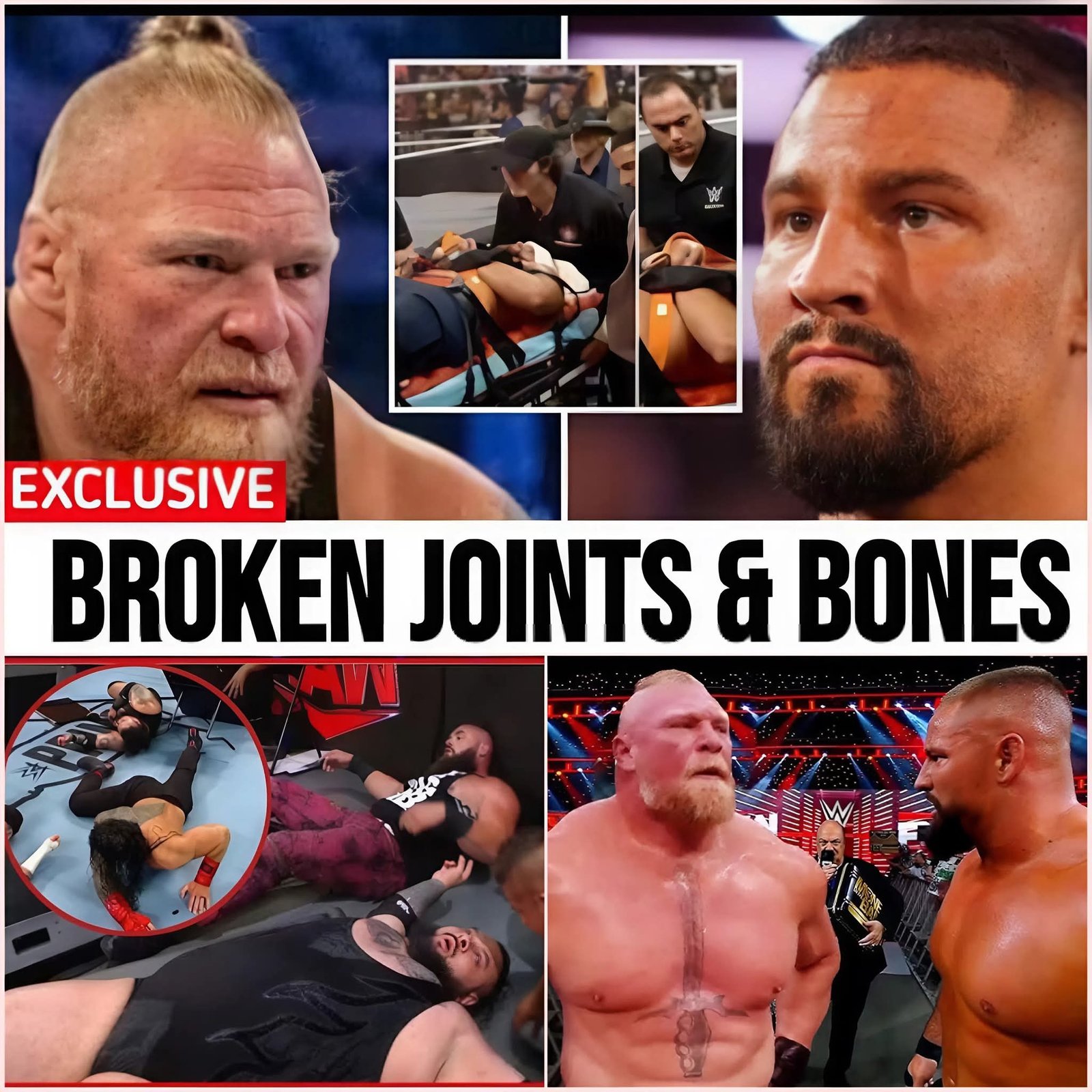 Brock Lesnar Brutally Wrecks Bron Breakker Immediately After His Return