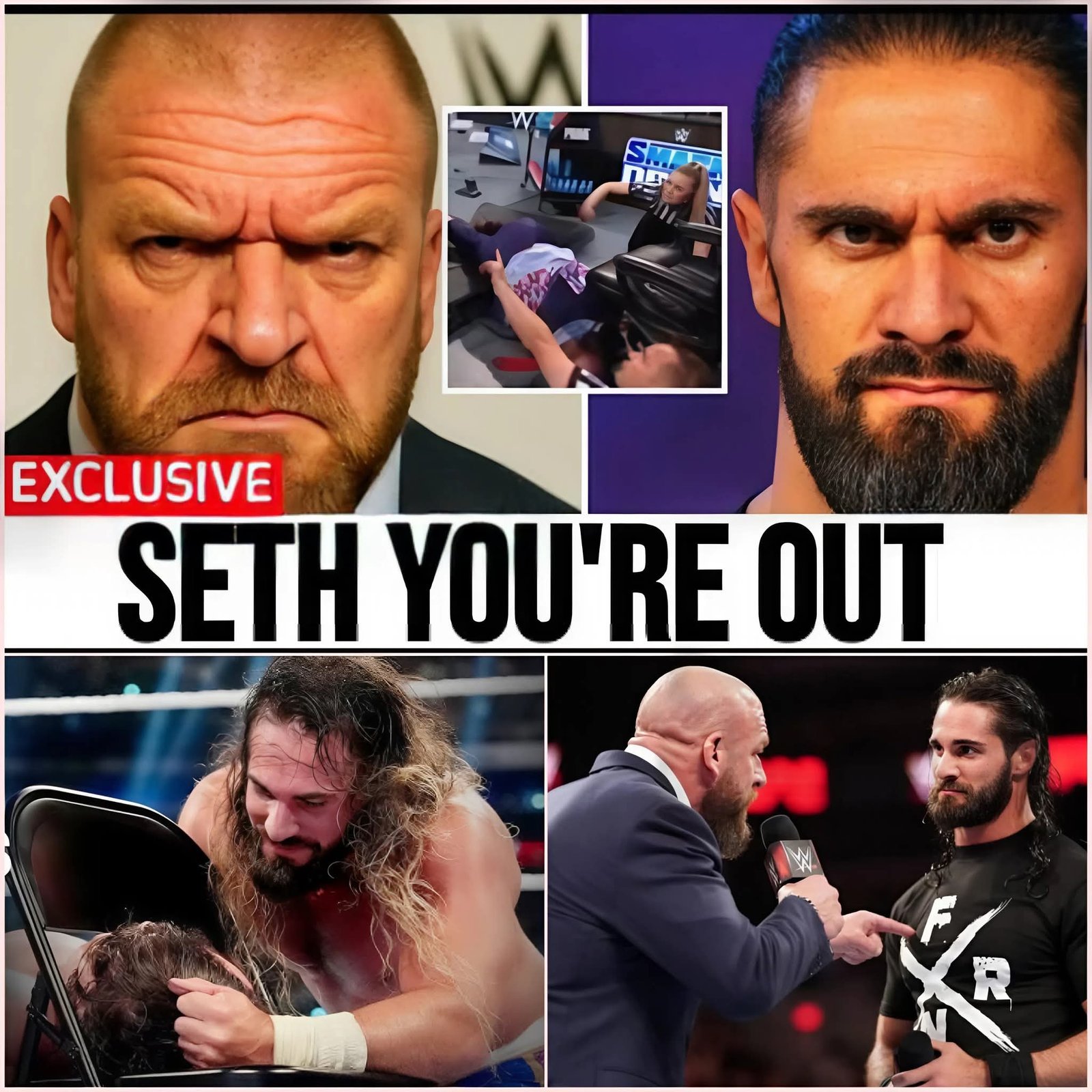 Triple H’s Outrageous Decision Destroys Seth Rollins – WWE Universe in Shock