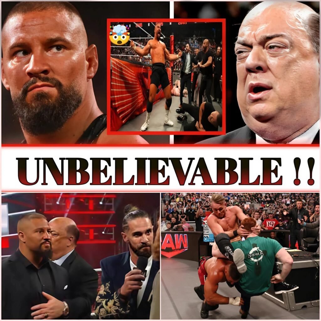 Bron Breakker Levels Paul Heyman with a Massive Spear: Chaos Erupts in WWE