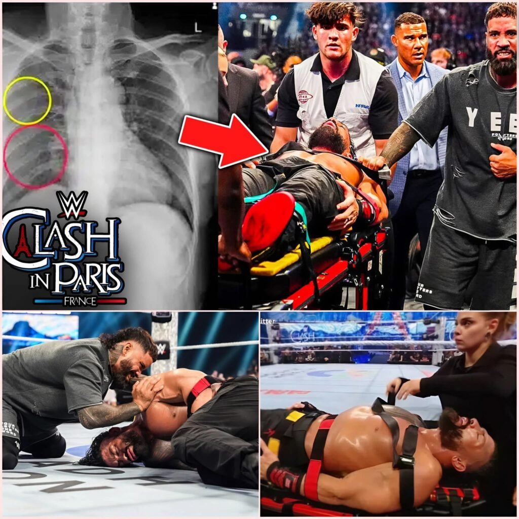 Roman Reigns Suffers Brutal Rib Injury at WWE Clash in Paris