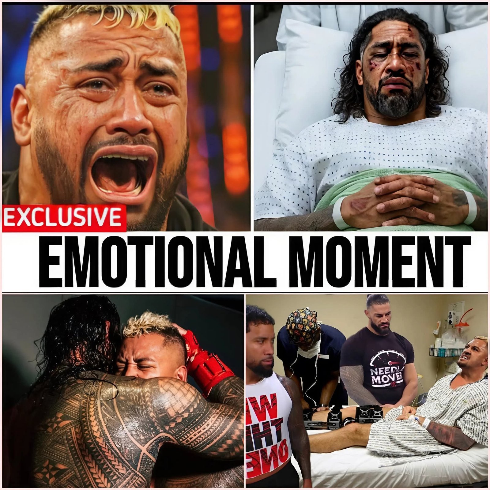 Solo Sikoa in Tears as Jey Uso Was Hospitalized, Jimmy Uso Left Speechless