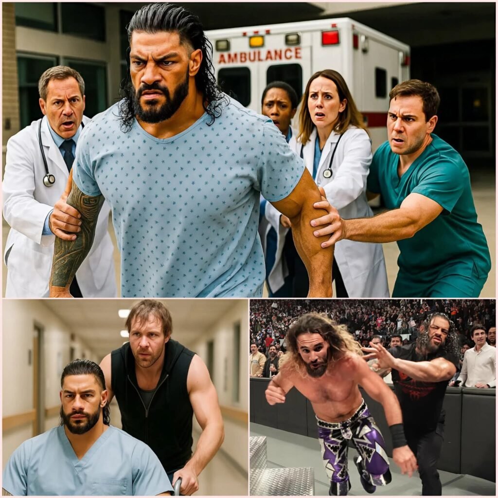 Roman Reigns’ Shocking Ambulance Return to Confront The Vision After Clash in Paris 2025