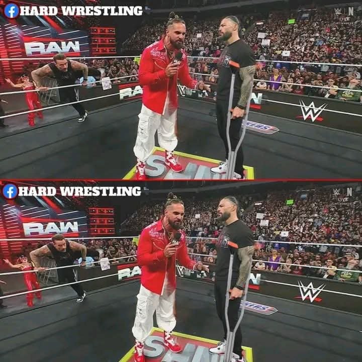 Roman Reigns Makes Triumphant Return to Raw, Confronts Rollins and Punk