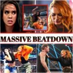 WHAT A BEATDOWN! AJ LEE DESTROYS BECKY LYNCH IN SHOCKING FASHION