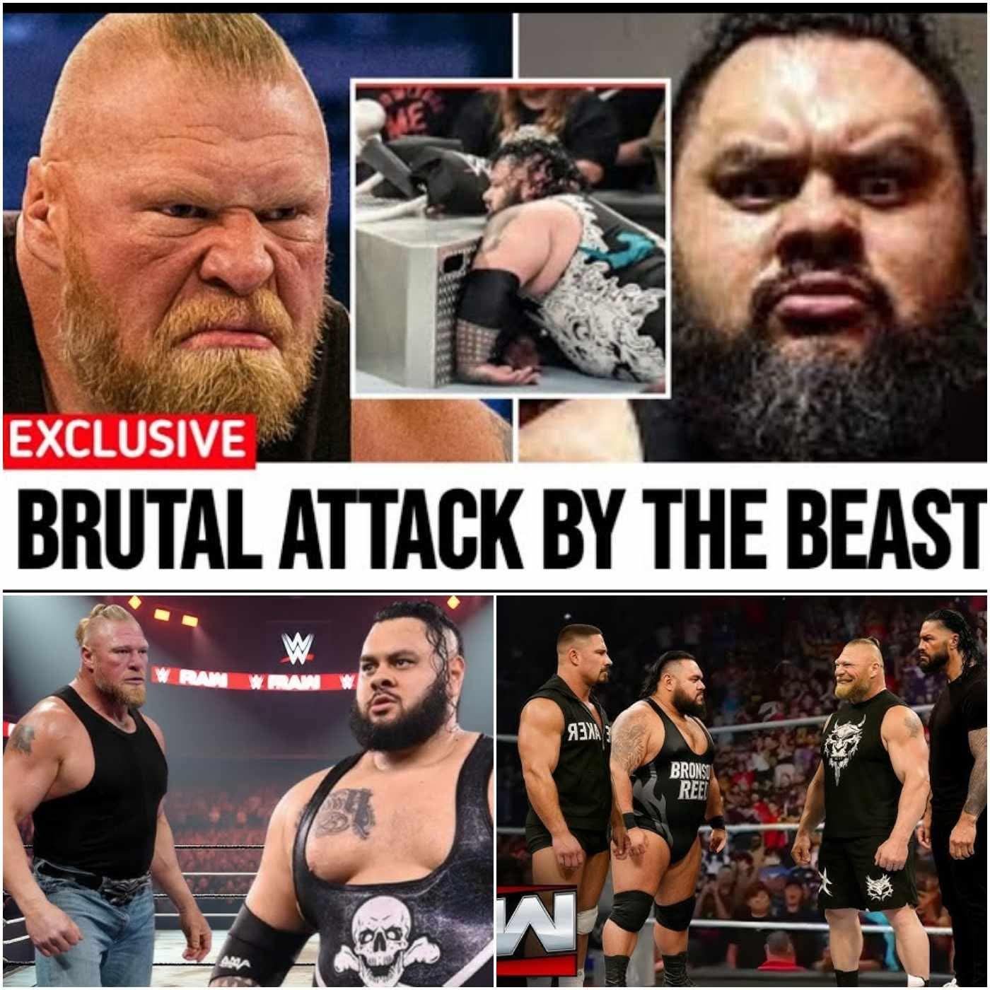 Brock Lesnar Injures Bronson Reed in Brutal Backstage Confrontation