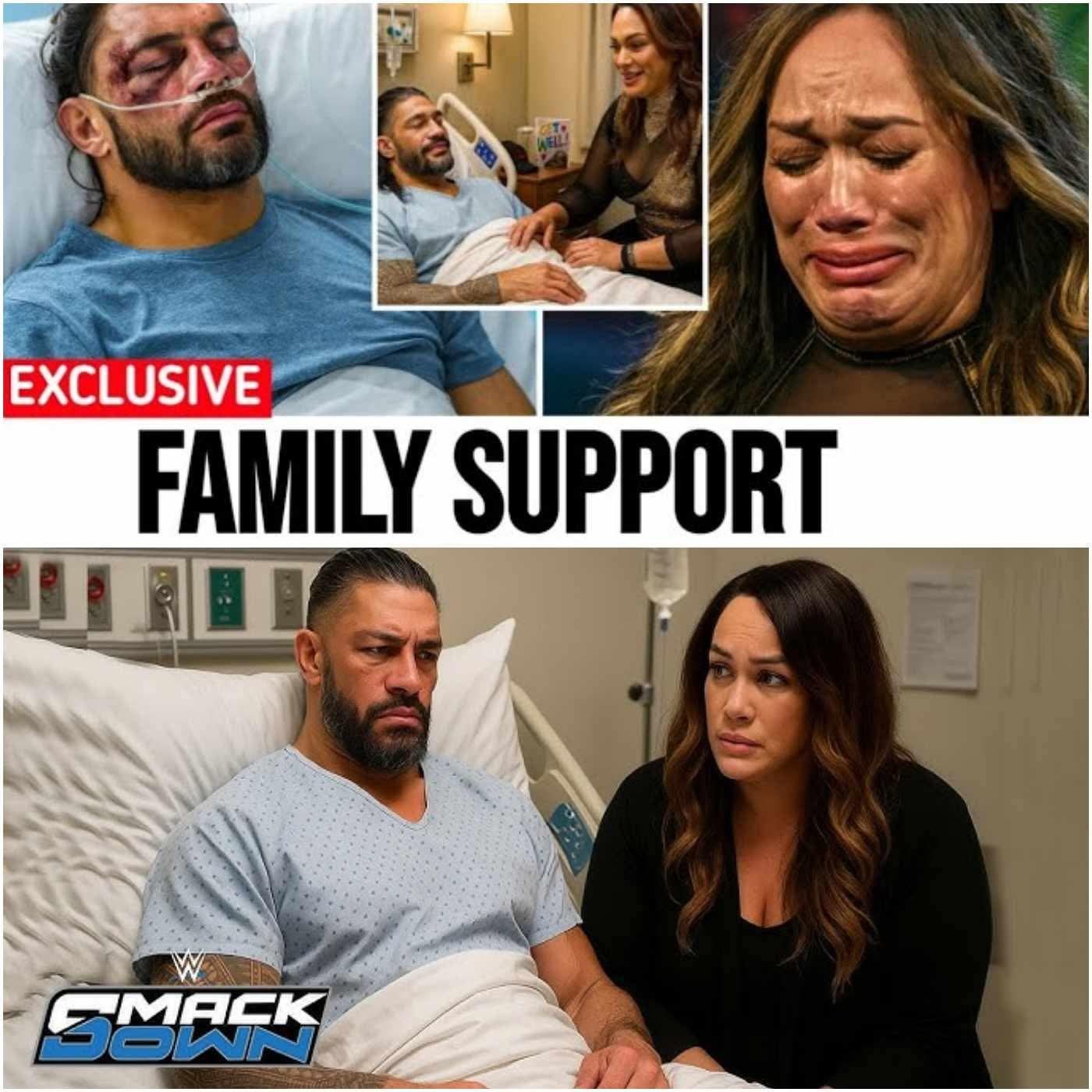ROMAN REIGNS’ SECRET HOSPITAL VISIT FROM NIA JAX SHOCKS WWE UNIVERSE