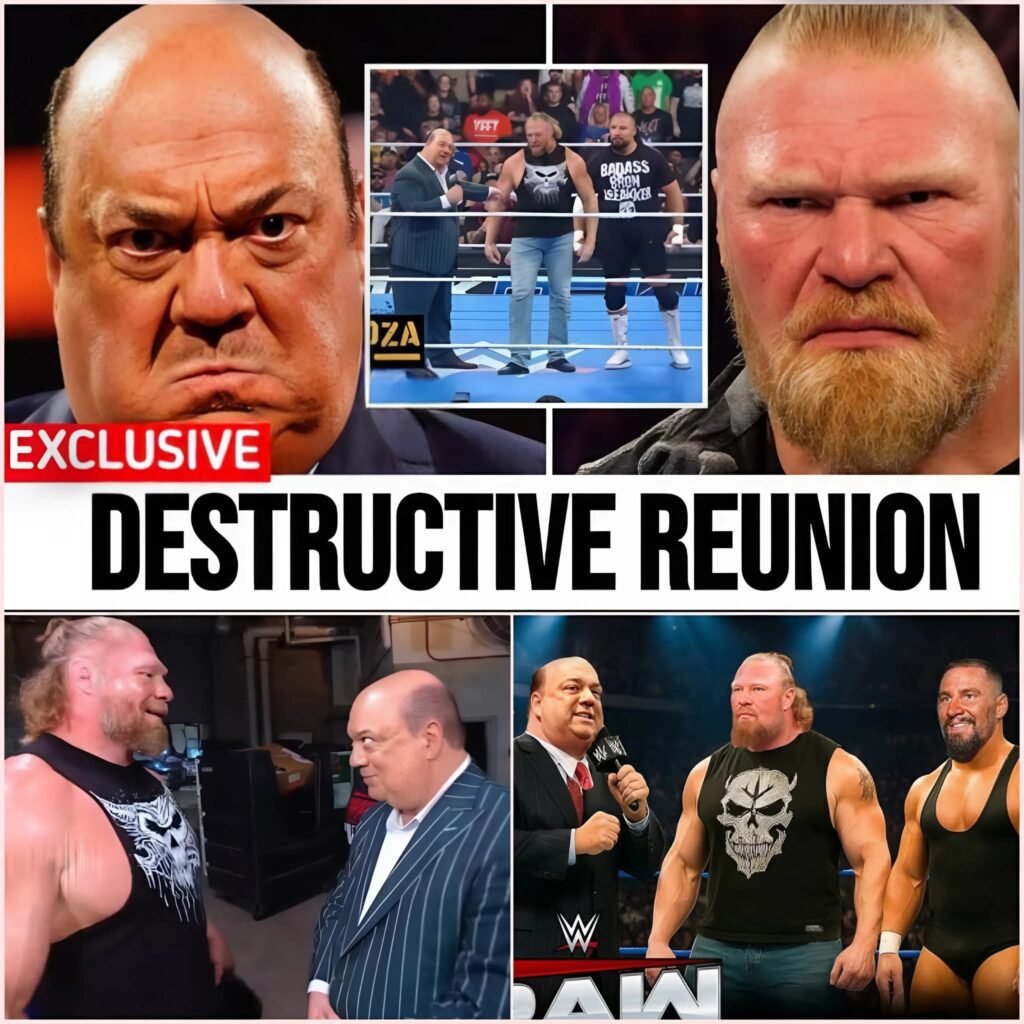 Paul Heyman Officially Reunites with “The Beast” Brock Lesnar at WrestlePalooza 2025