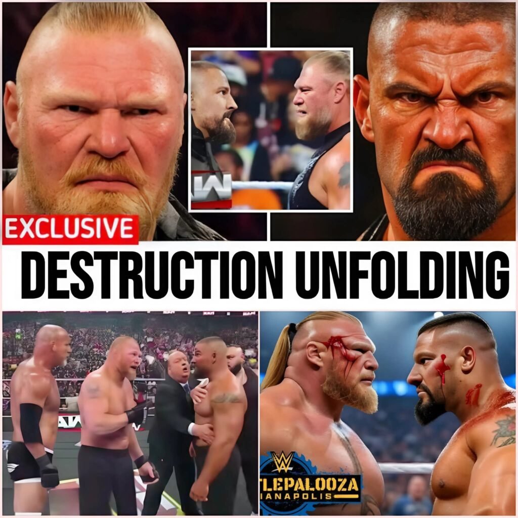 Brock Lesnar Viciously Confronts Bron Breakker on WWE Raw After WrestlePalooza 2025
