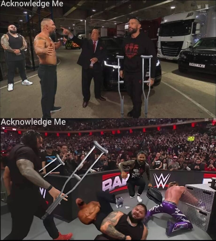 Roman Reigns Returns on WWE Raw – Shocks Seth Rollins and the WWE Universe