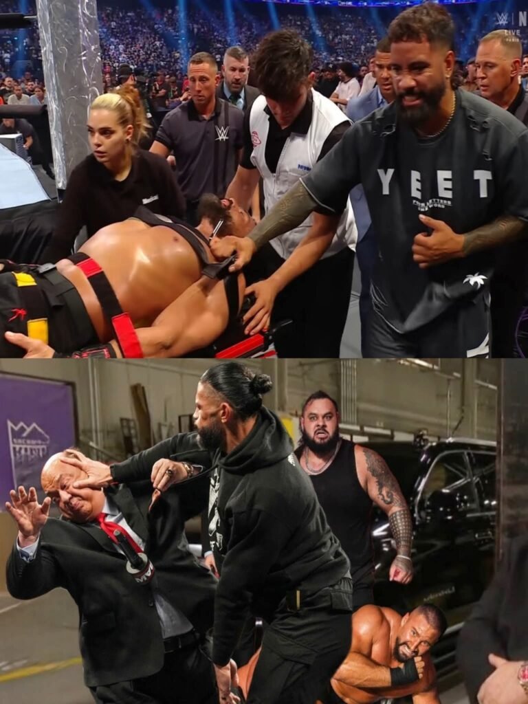 Roman Reigns Attacks Paul Heyman on Two Separate Occasions: The Bloodline’s Future in Question