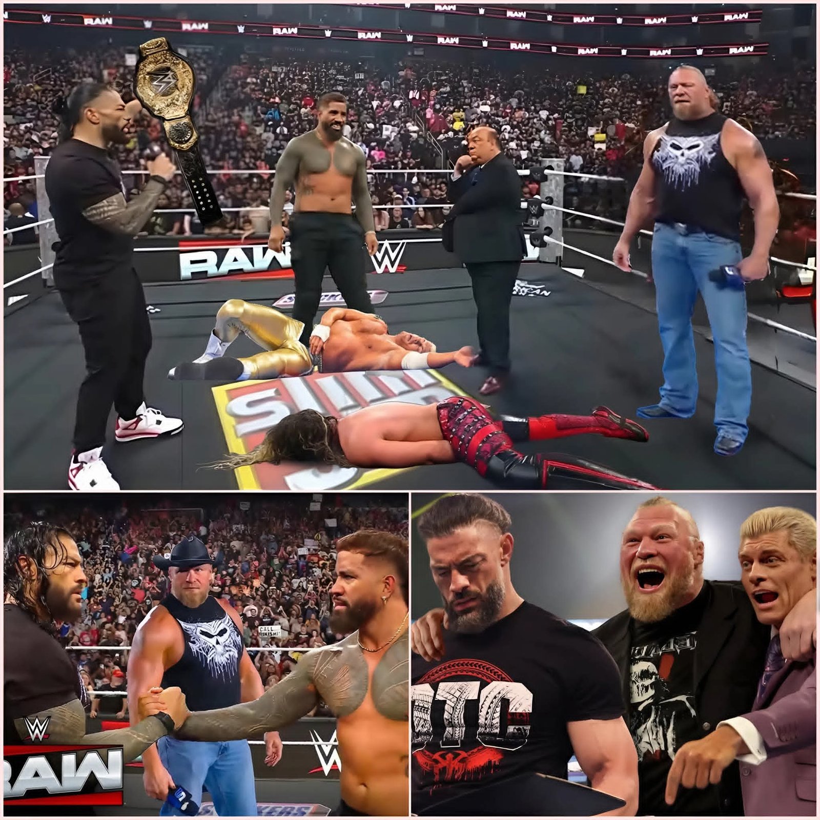 Roman Reigns RETURNS And BETRAYS Seth Rollins As BROCK Lesnar Targets Cody Rhodes!