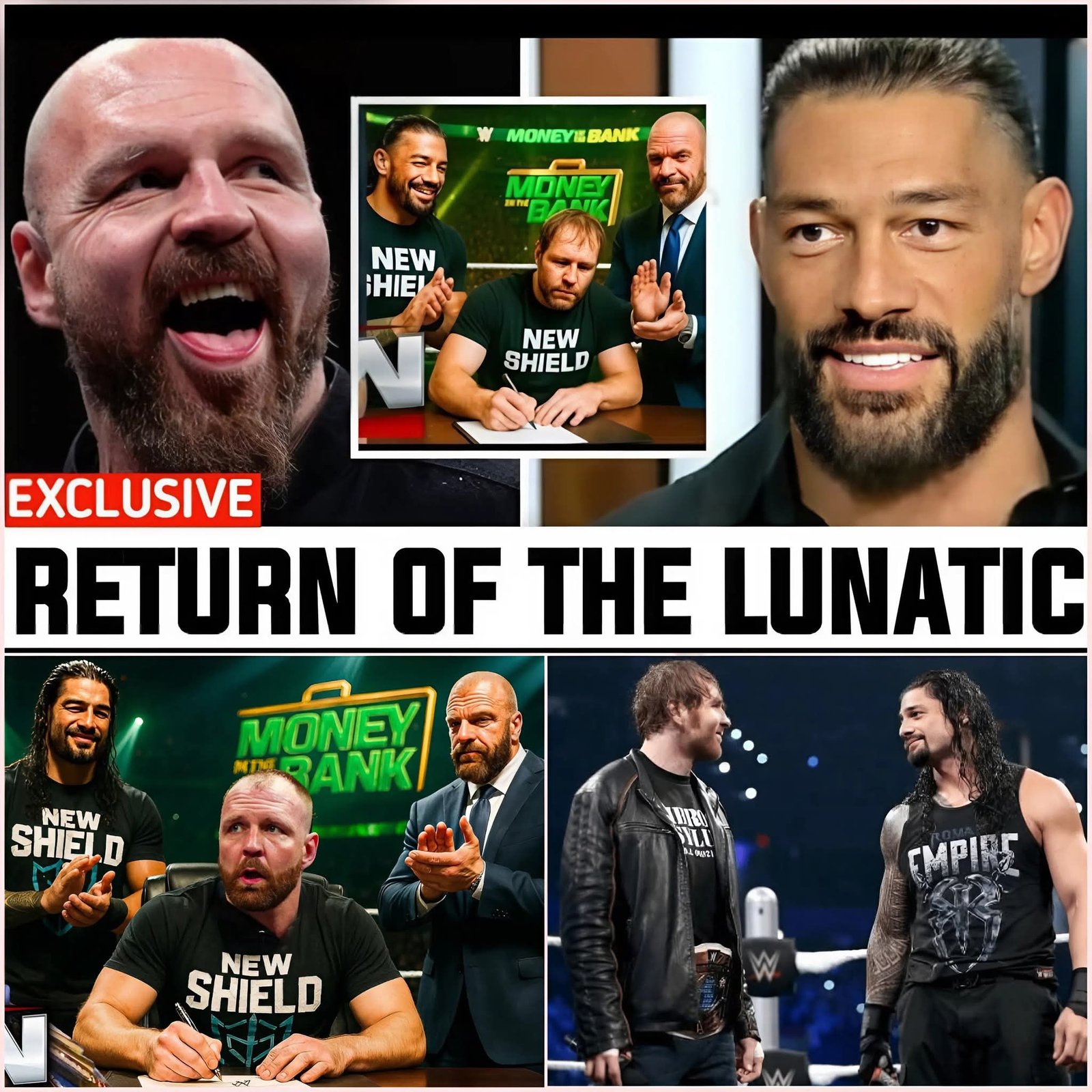 JON MOXLEY FINALLY RETURNS — and this time, with ROMAN REIGNS by his side 😱😭