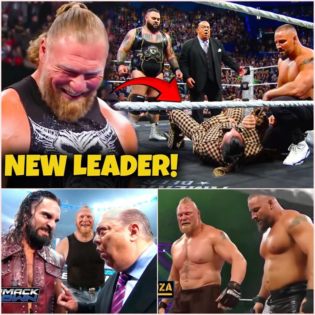Brock Lesnar Crowned New Leader of The Vision After Heyman’s Jaw-Dropping Betrayal! 😱